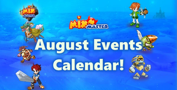 August Event Calendar