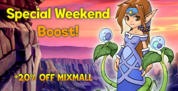 Special Weekend Boost + MixMall offer