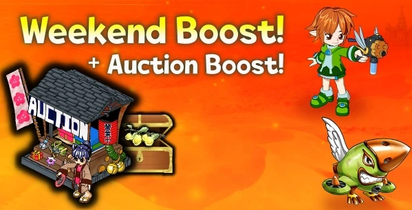 Special Weekend Boost + Gamble Auction Boost